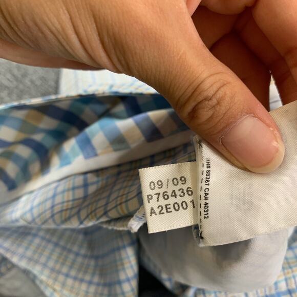 Adidas Shorts Womens 4 Multi Plaid Bermuda Performance Golf Zip Fly Pocket - Picture 9 of 13